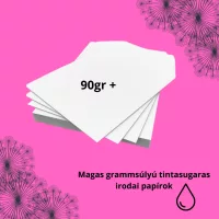 Magas grammsúlyú tintasugaras A4 irodai papírok